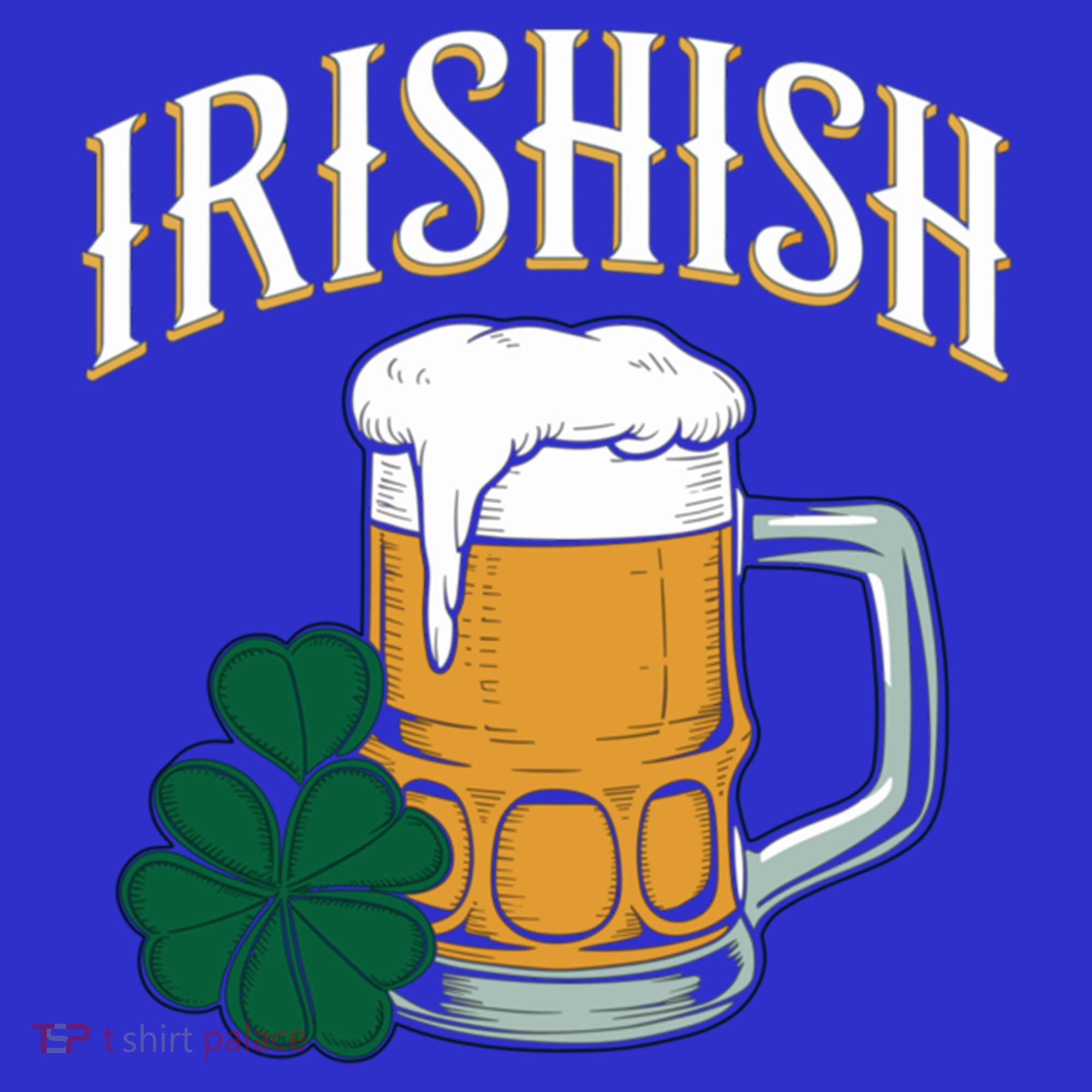 Kinda Irish Irishish Funny St Patrick’S Day Beer Ing Funny Gift Coaster