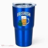 Kinda Irish Irishish Funny St Patrick’S Day Beer Ing Funny Gift Tumbler thumb 0