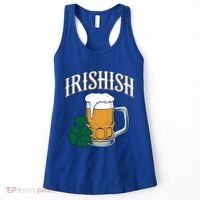 Kinda Irish Irishish Funny St Patrick’S Day Beer Ing Funny Gift Women's Tank Top thumb 0