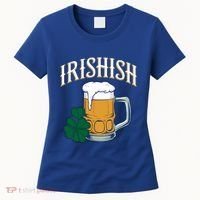 Kinda Irish Irishish Funny St Patrick’S Day Beer Ing Funny Gift Women's T-Shirt thumb 0
