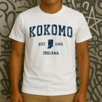 Kokomo Indiana In Vintage Sports T-Shirt thumb 3