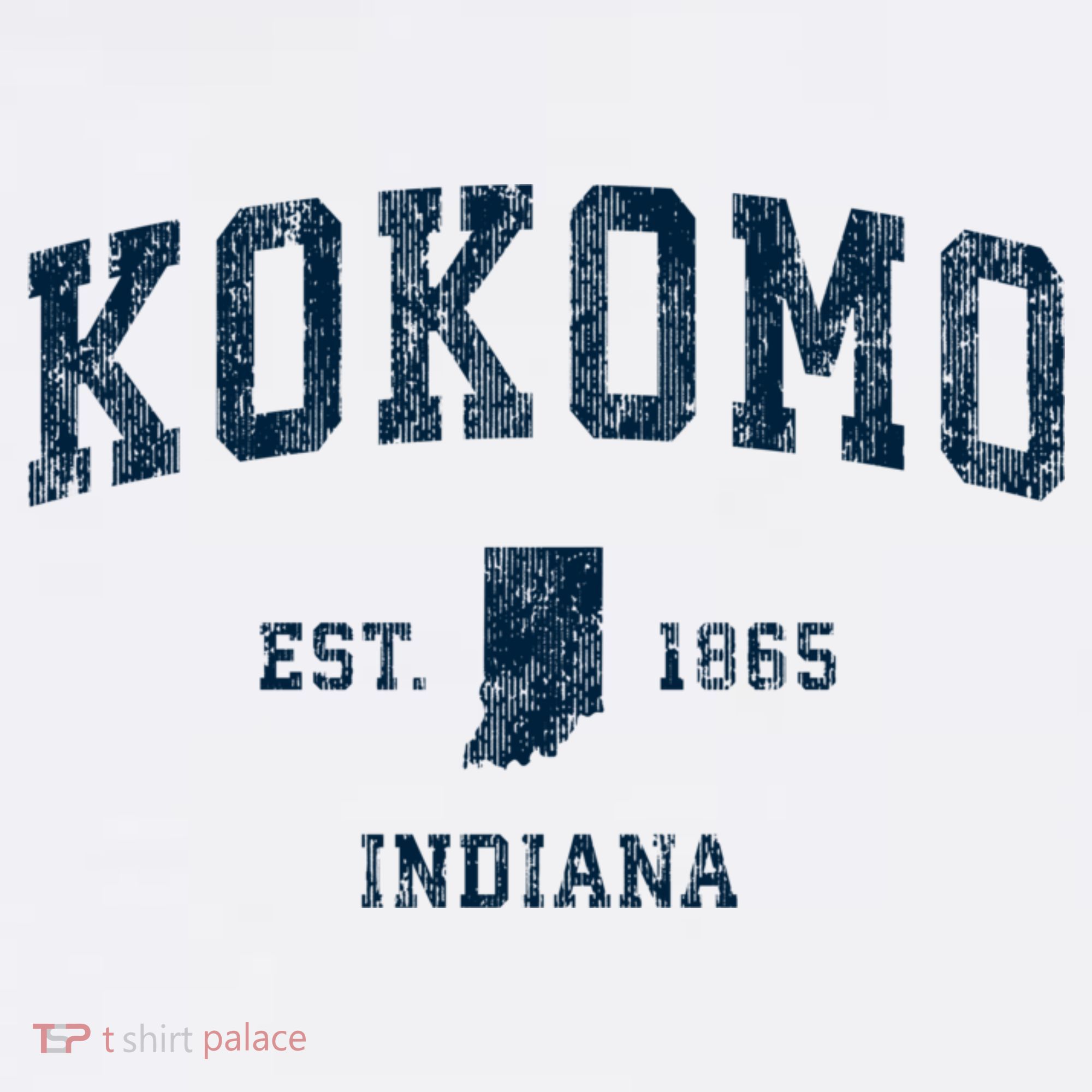 Kokomo Indiana In Vintage Sports T-Shirt