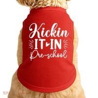 Kickin It In Pre School Doggie Tank thumb 0