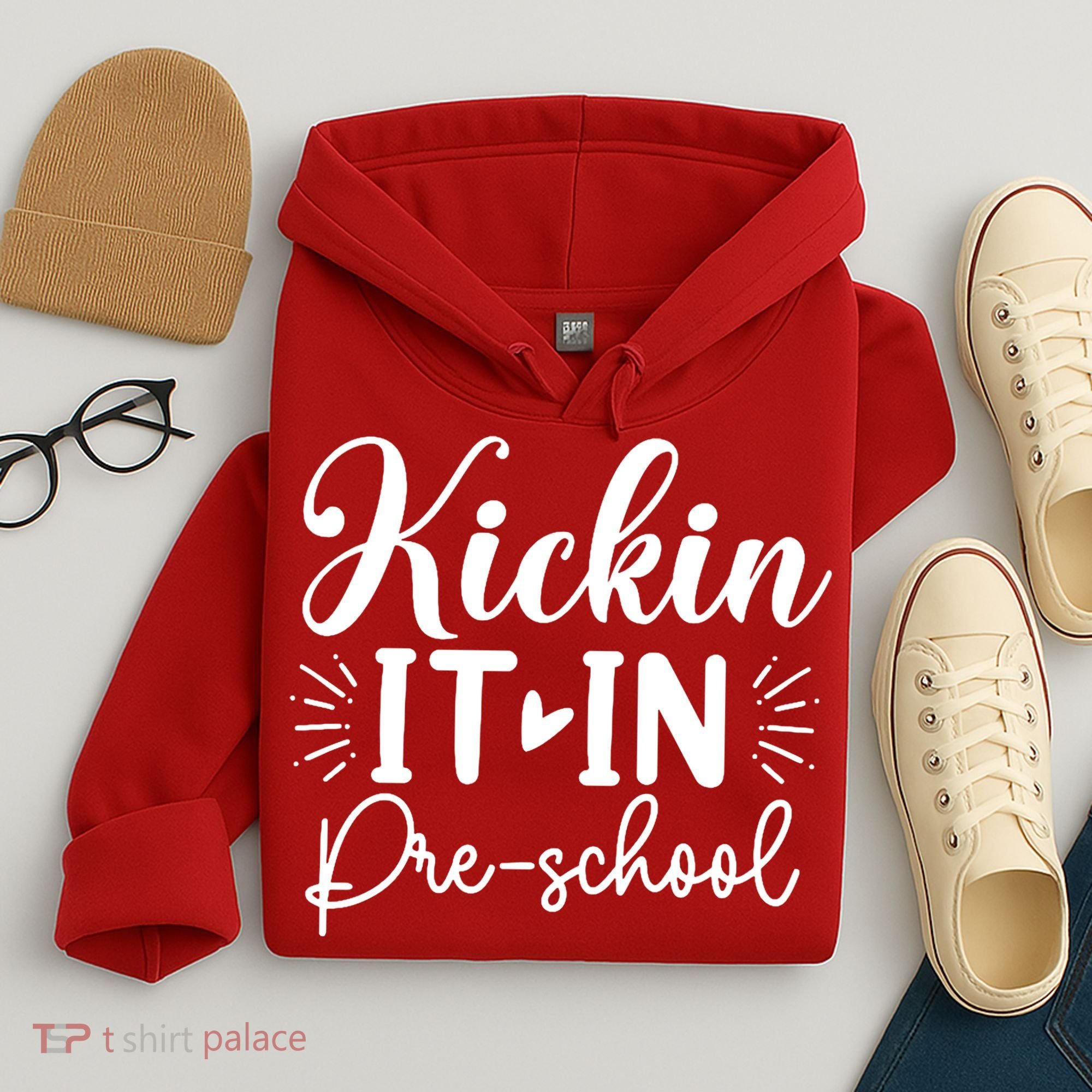 Kickin It In Pre School Hoodie