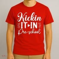 Kickin It In Pre School T-Shirt thumb 3