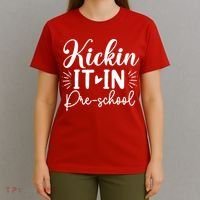 Kickin It In Pre School T-Shirt thumb 4