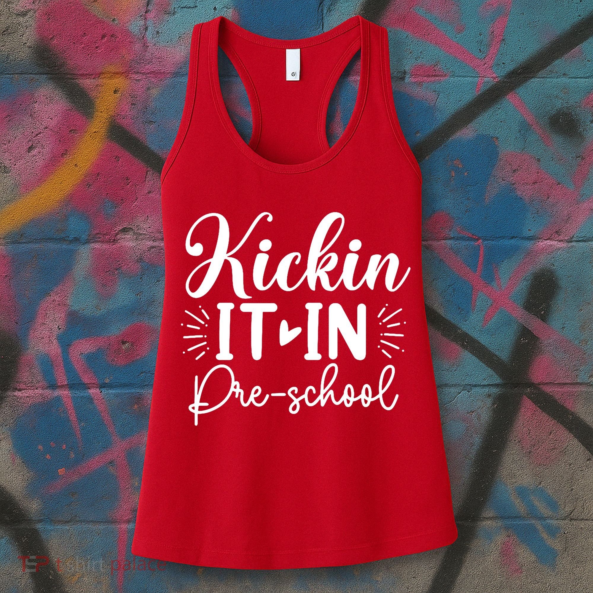Kickin It In Pre School Women's Tank Top