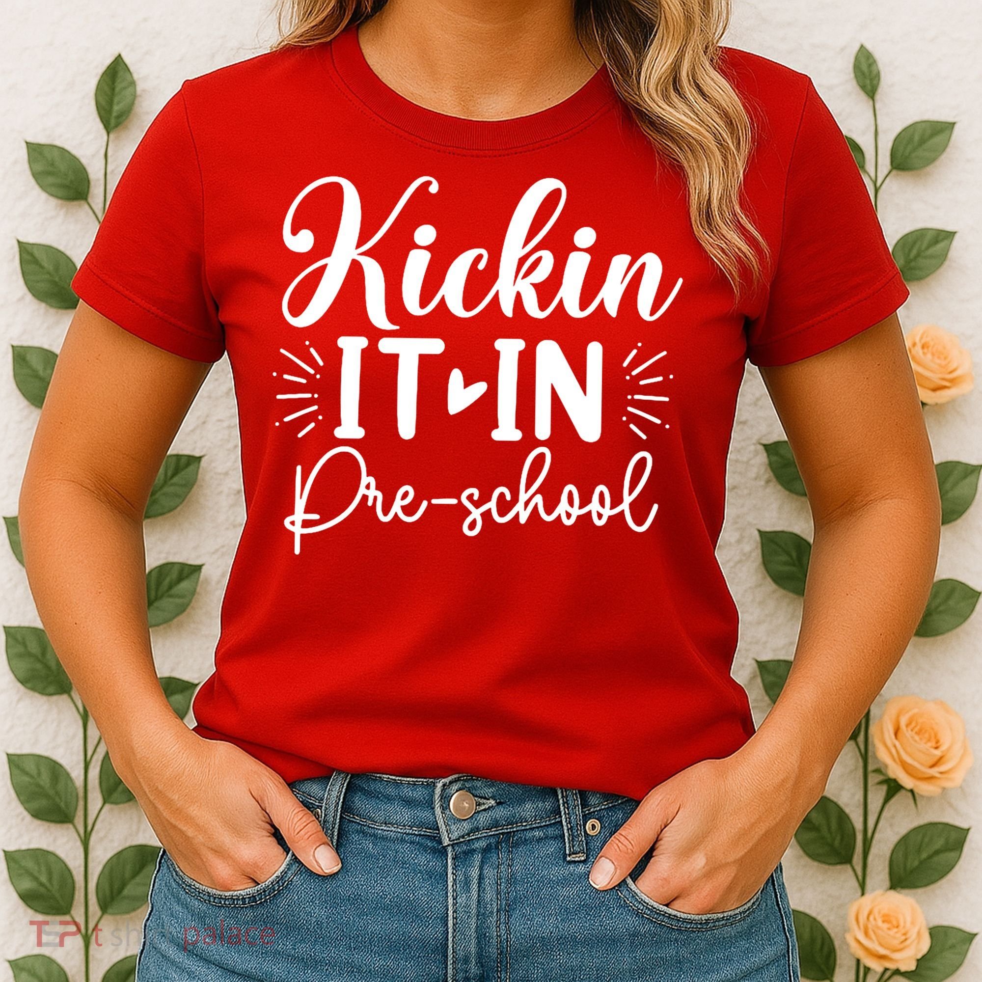Kickin It In Pre School Women's T-Shirt