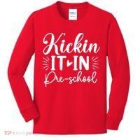 Kickin It In Pre School Kids Long Sleeve Shirt thumb 0