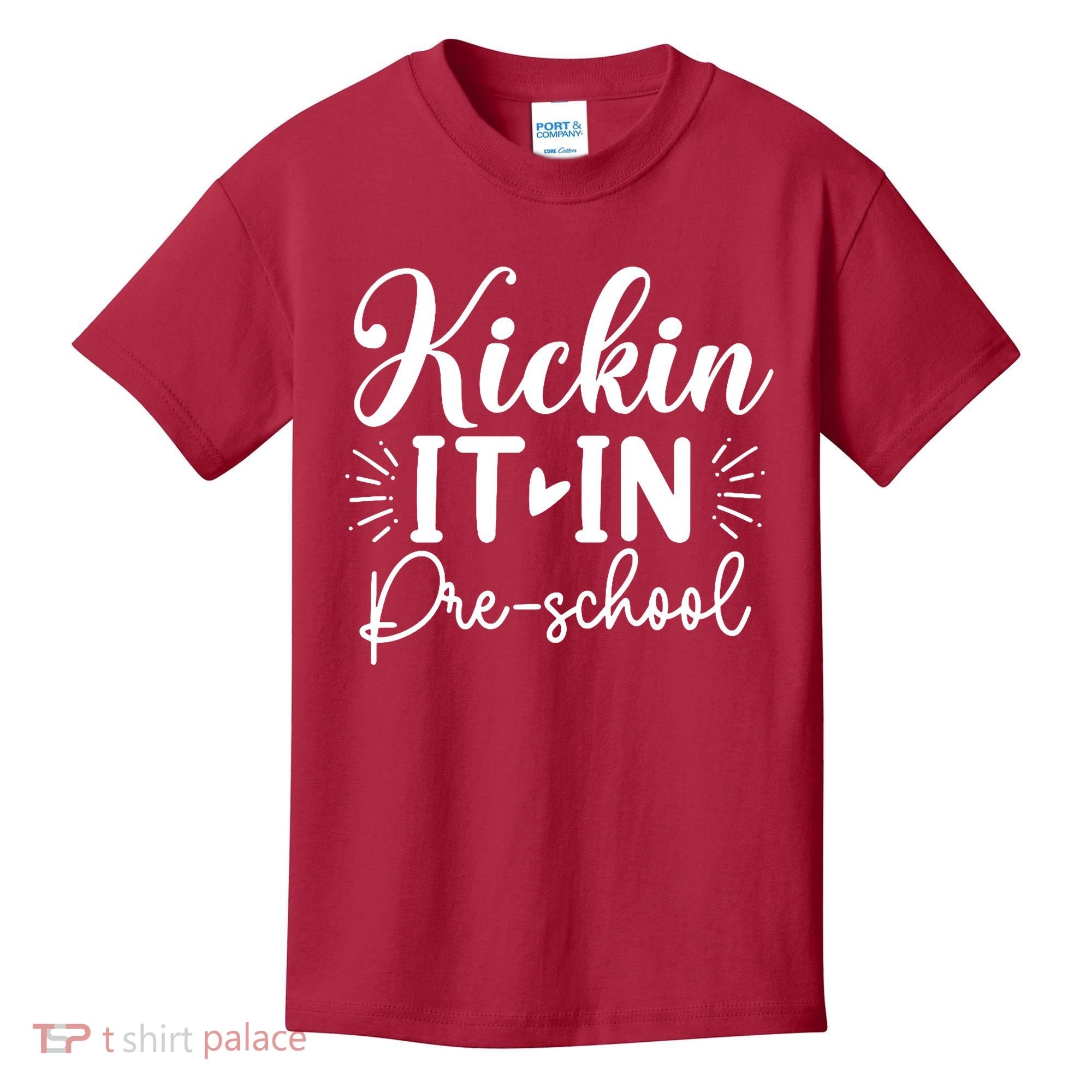 Kickin It In Pre School Kids T-Shirt
