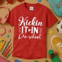 Kickin It In Pre School Kids T-Shirt thumb 3