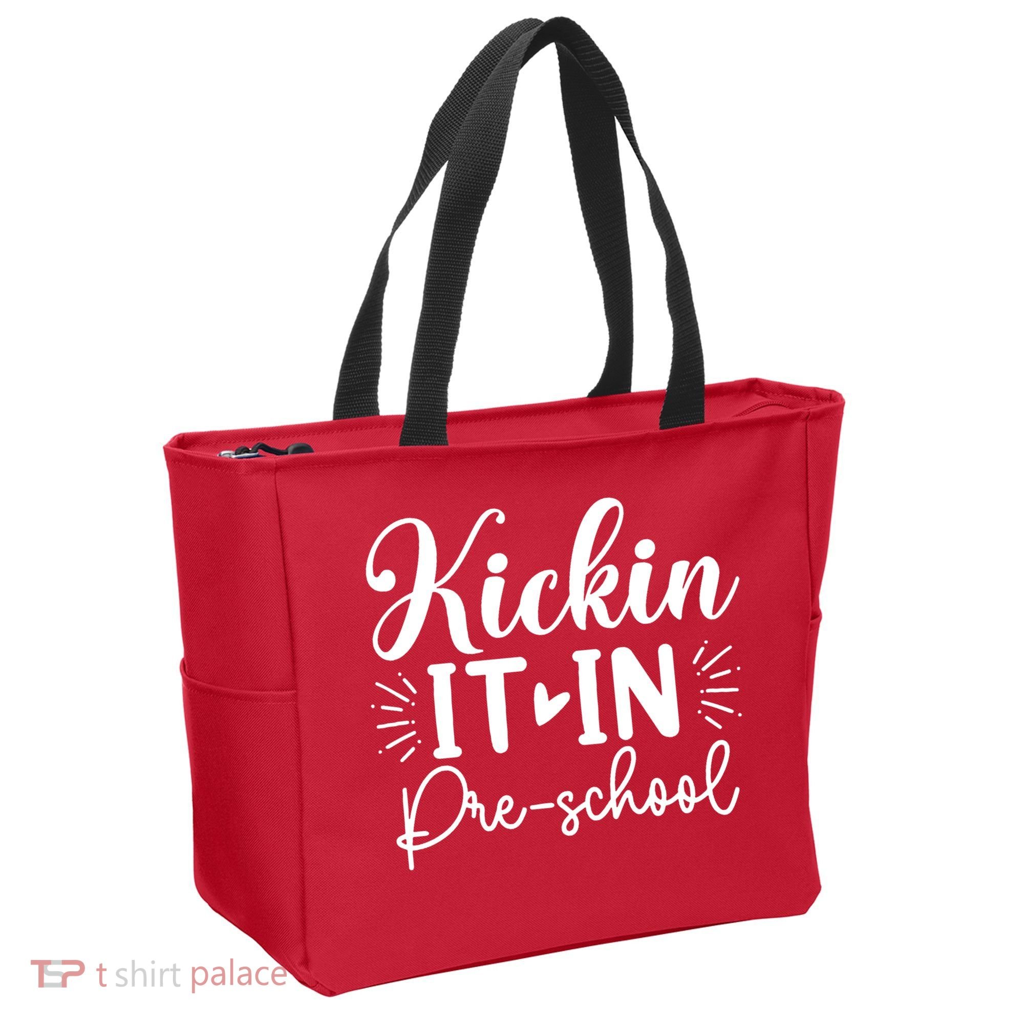 Kickin It In Pre School Tote Bag