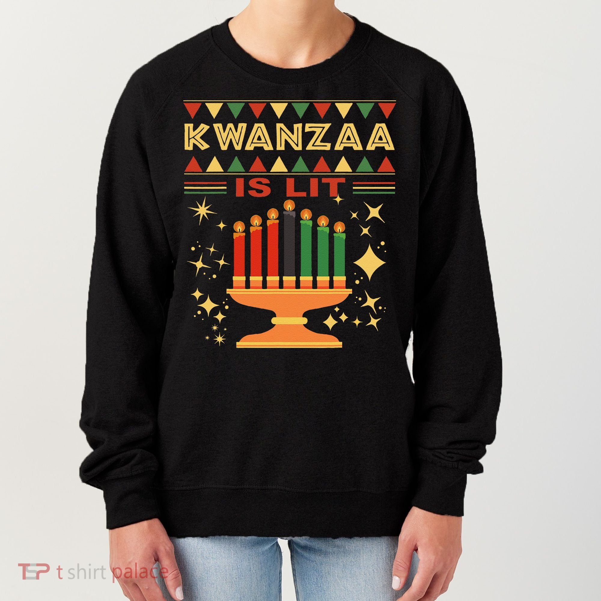 Kwanzaa Is Lit Women's Sweatshirt