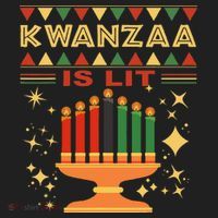 Kwanzaa Is Lit Women's Sweatshirt thumb 2