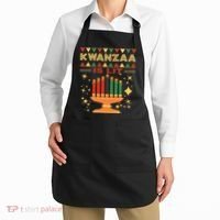 Kwanzaa Is Lit Apron thumb 2