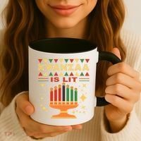 Kwanzaa Is Lit Coffee Mug thumb 3