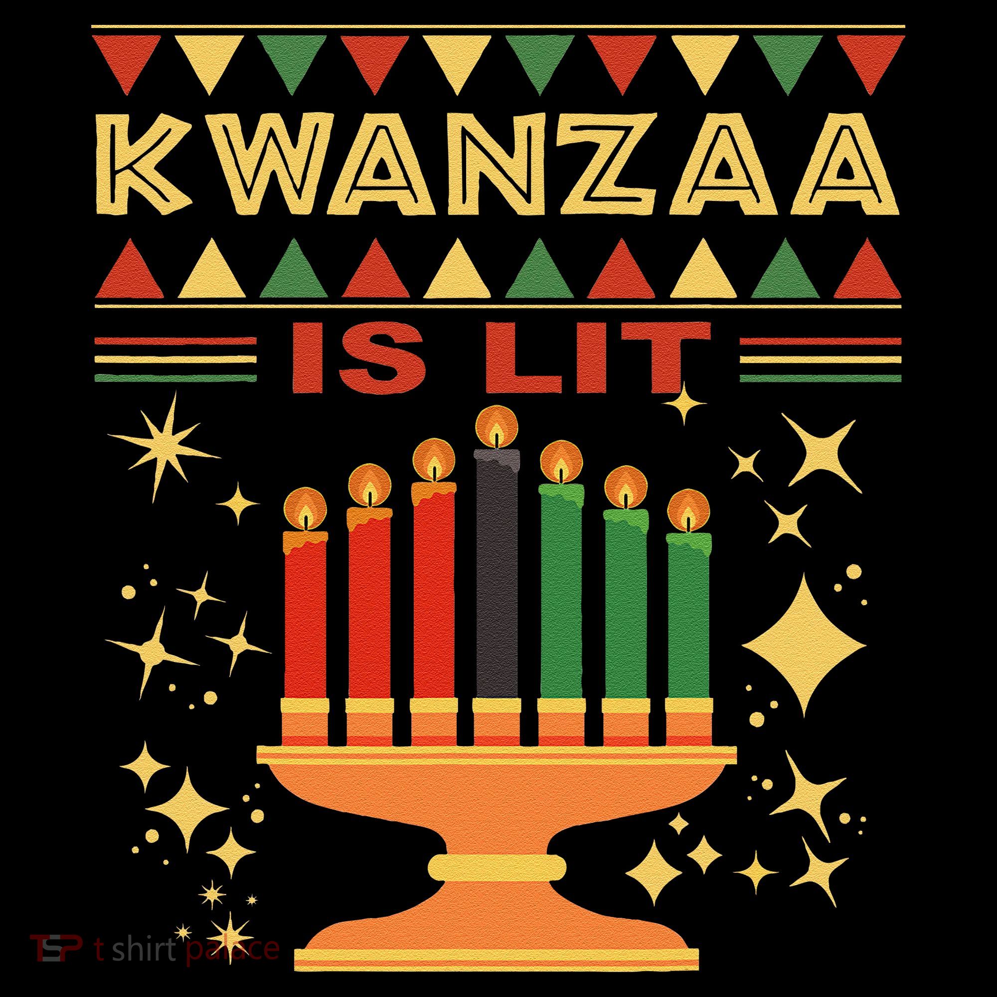Kwanzaa Is Lit Coaster