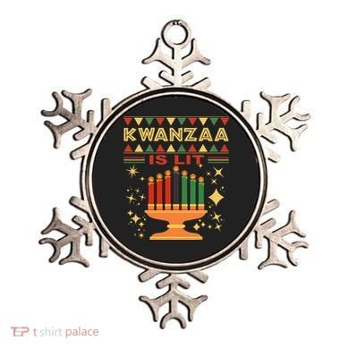 Kwanzaa Is Lit Ornament