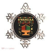 Kwanzaa Is Lit Ornament thumb 0