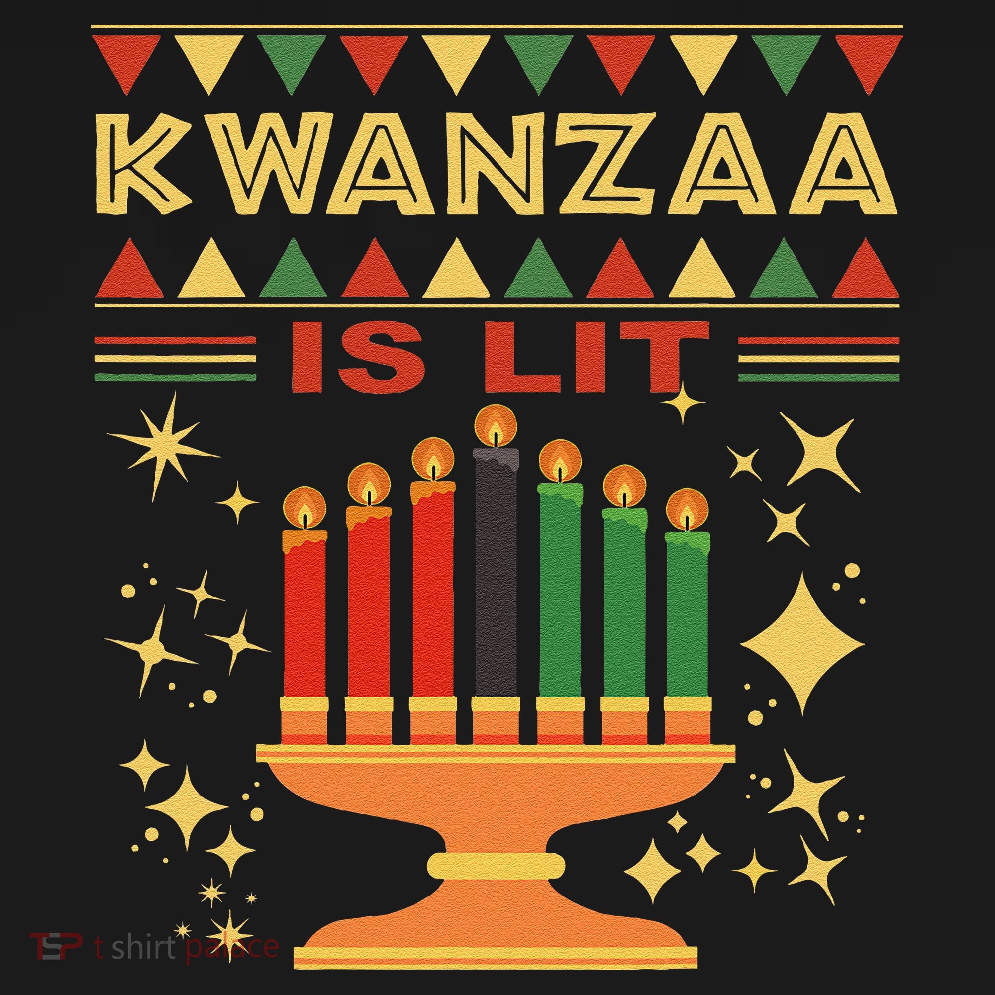 Kwanzaa Is Lit Ornament