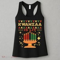 Kwanzaa Is Lit Women's Tank Top thumb 3