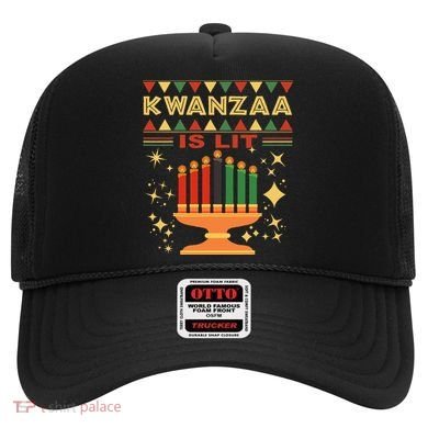 Kwanzaa Is Lit Hat