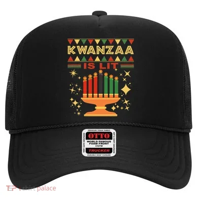 Kwanzaa Is Lit Hat