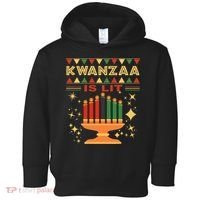 Kwanzaa Is Lit Toddler Hoodie thumb 0