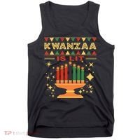 Kwanzaa Is Lit Tank Top thumb 0