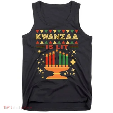 Kwanzaa Is Lit Tank Top