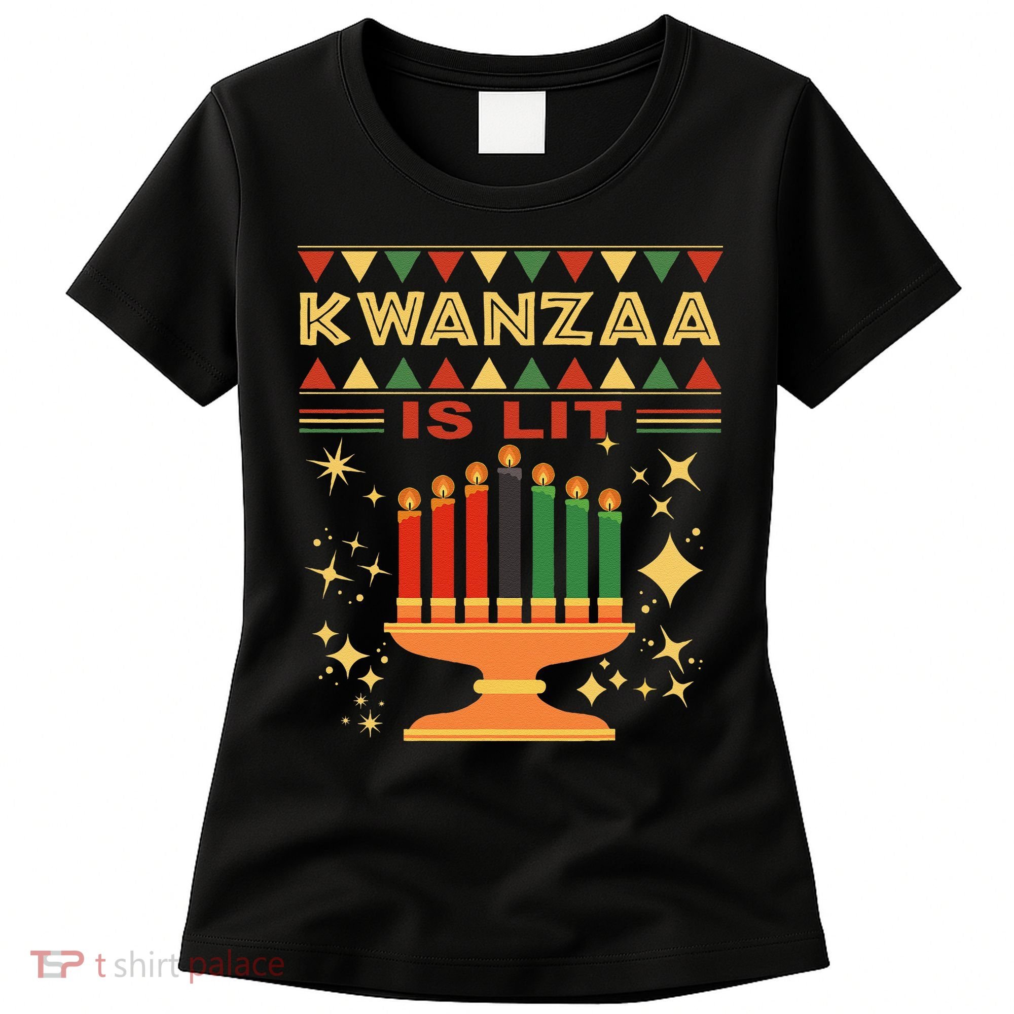 Kwanzaa Is Lit Women's T-Shirt