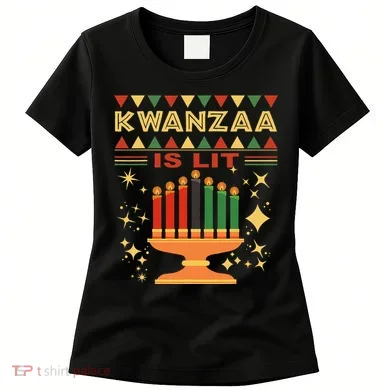 Kwanzaa Is Lit Women's T-Shirt
