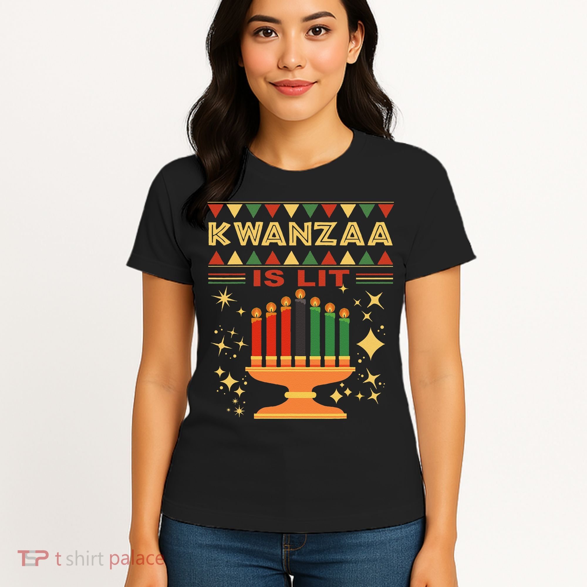 Kwanzaa Is Lit Women's T-Shirt