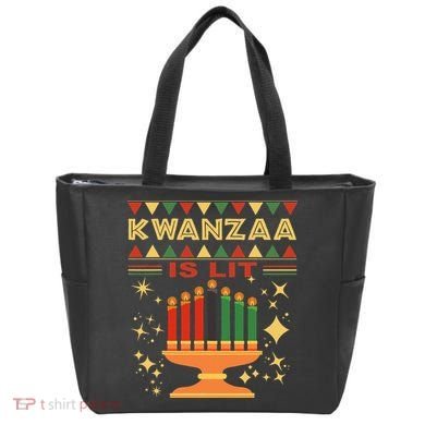 Kwanzaa Is Lit Tote Bag
