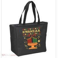 Kwanzaa Is Lit Tote Bag thumb 2