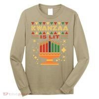 Kwanzaa Is Lit Long Sleeve Shirt thumb 0