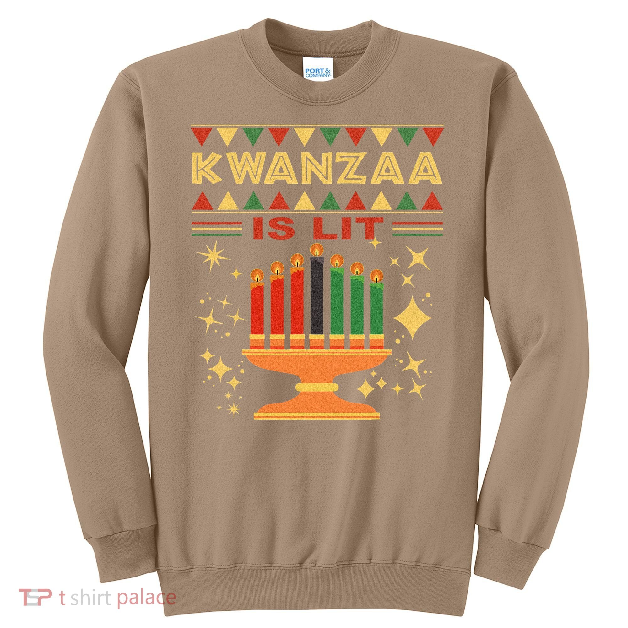 Kwanzaa Is Lit Sweatshirt
