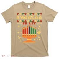 Kwanzaa Is Lit T-Shirt thumb 0