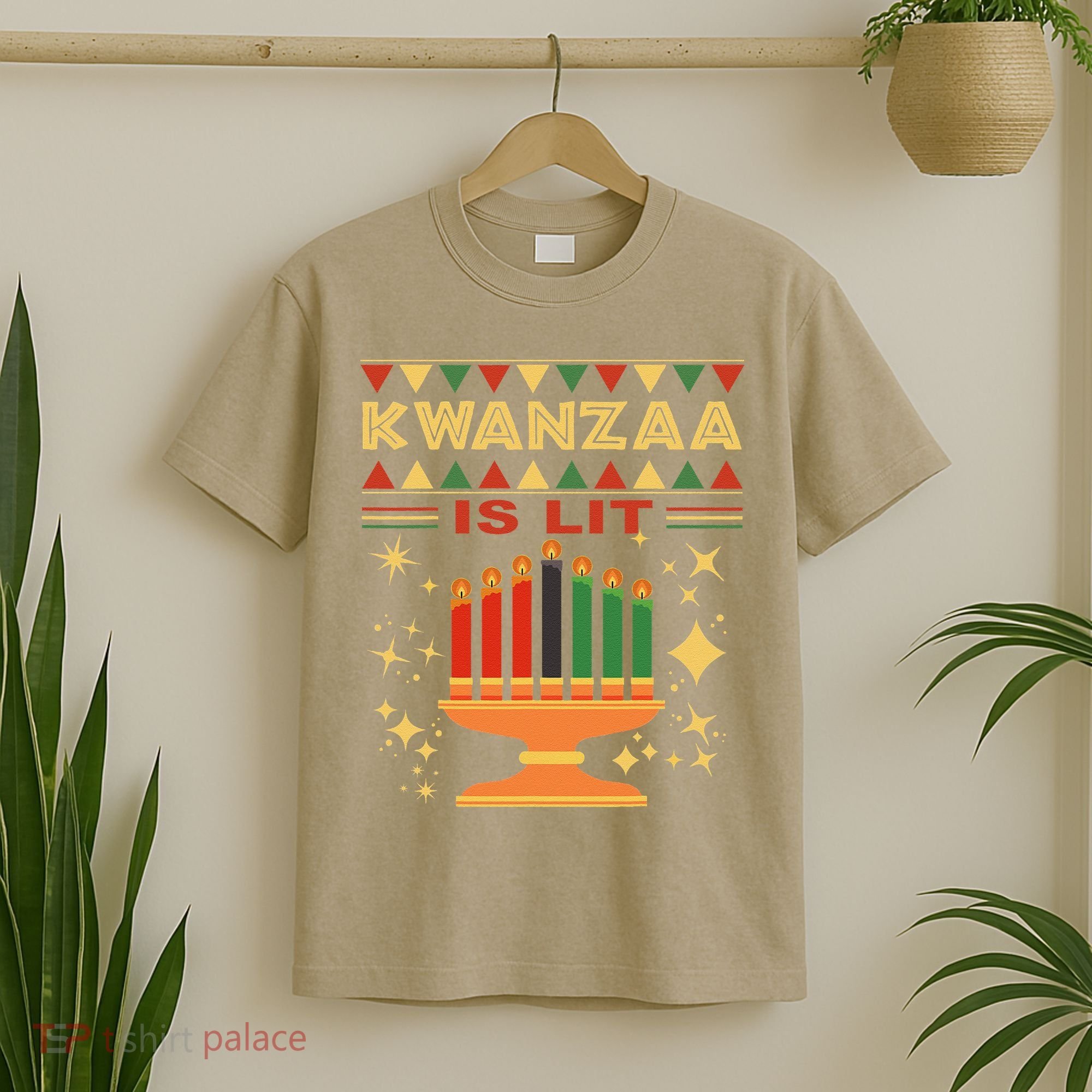 Kwanzaa Is Lit T-Shirt