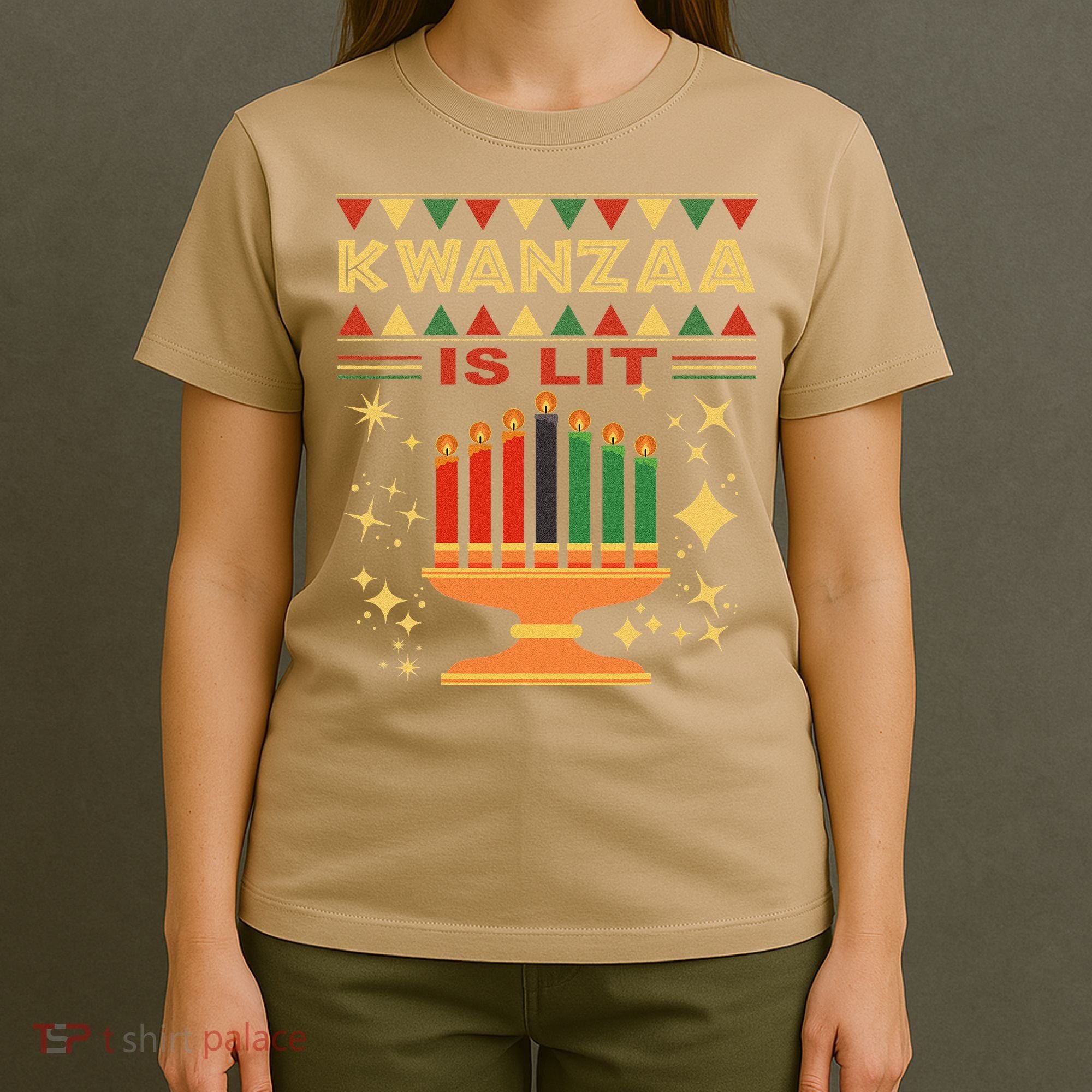 Kwanzaa Is Lit T-Shirt