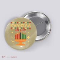 Kwanzaa Is Lit Button thumb 0