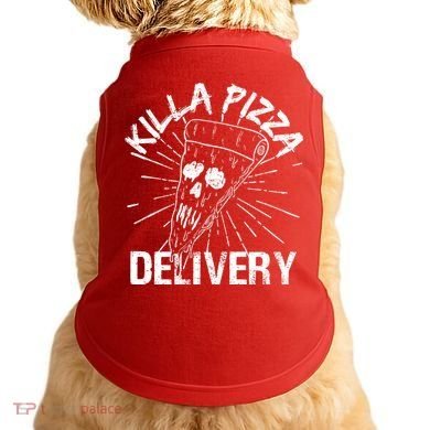 Killa Pizza Delivery Doggie Tank