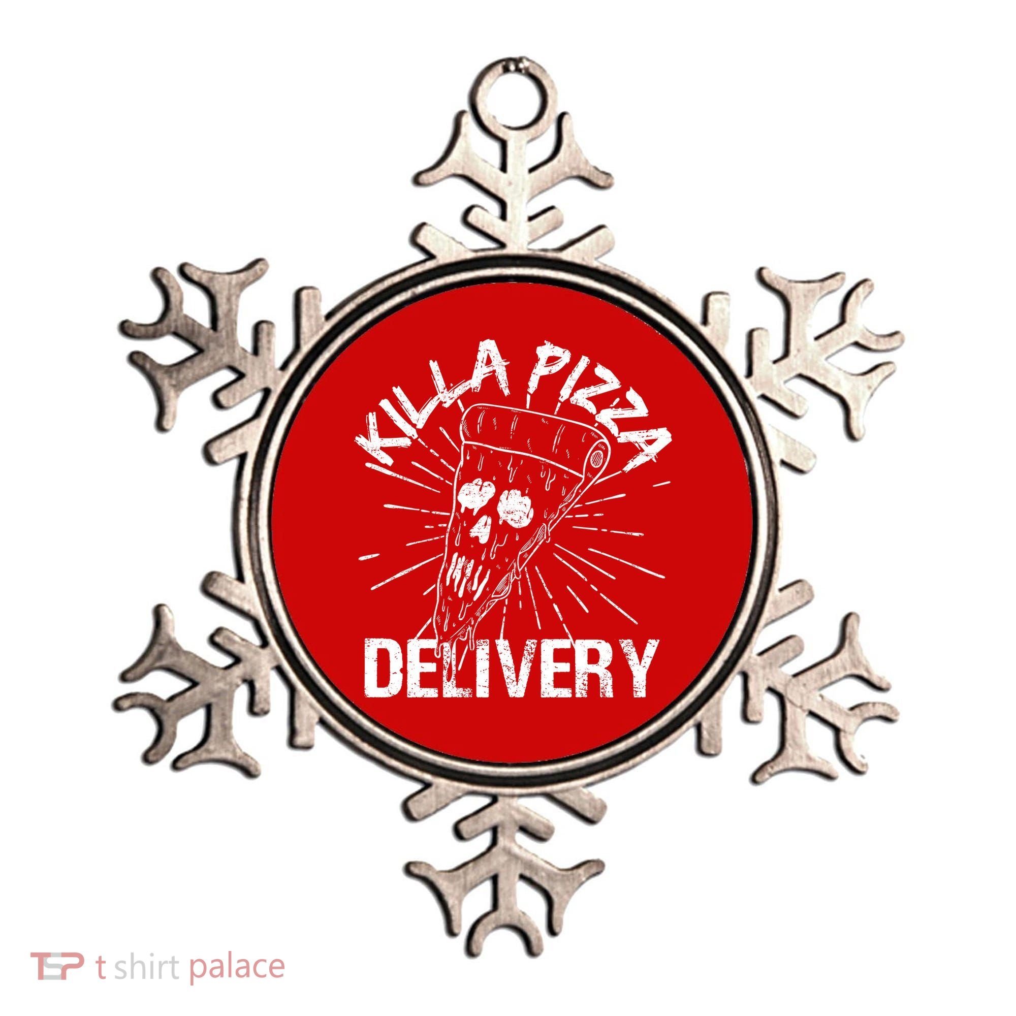 Killa Pizza Delivery Ornament