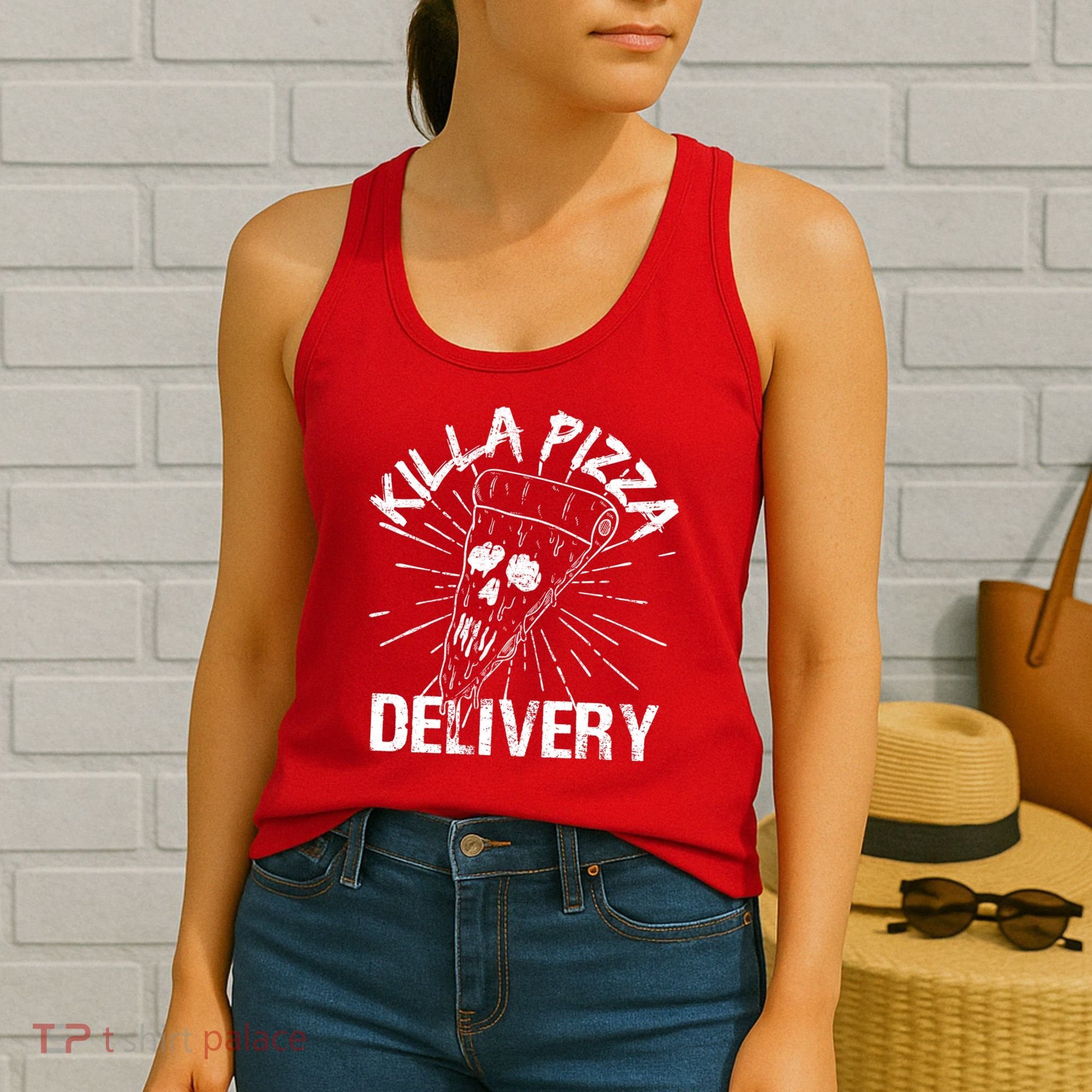 Killa Pizza Delivery Women's Tank Top