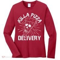 Killa Pizza Delivery Women's Long Sleeve Shirt thumb 0