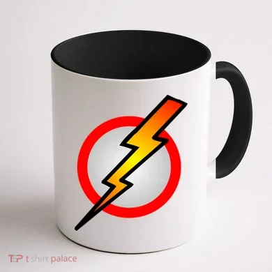 Killers Lightning Bolt Retro Coffee Mug back