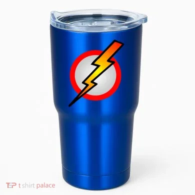 Killers Lightning Bolt Retro Tumbler