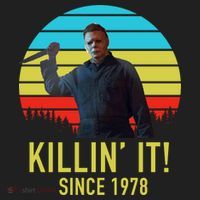 Killin' It Since 1978 Retro Horror Movie Women's Sweatshirt thumb 2
