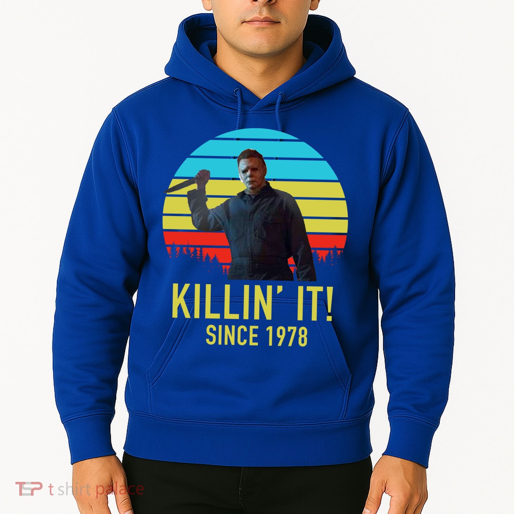 Killin' It Since 1978 Retro Horror Movie Hoodie