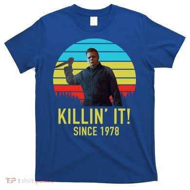 Killin' It Since 1978 Retro Horror Movie T-Shirt